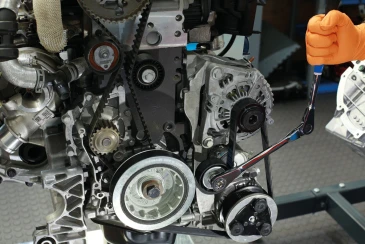 The easy way to tackle auxiliary belt replacement
