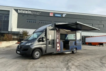 bilstein group experience vehicle visiting Irish workshops