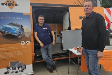 NRF product demonstration van visits Ireland 