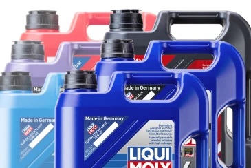 Less is more - LIQUI MOLY reduces canister colours
