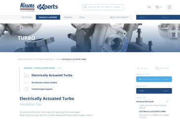 Nissens Automotive introduces two new turbocharger technical videos