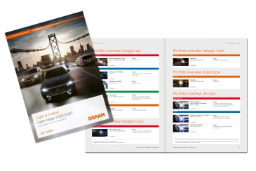 OSRAM launches new automotive product catalogue 