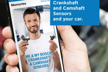 Precision camshaft and crankshaft sensors from Bosch