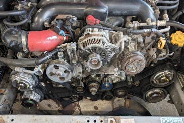 Subaru Legacy timing belt change