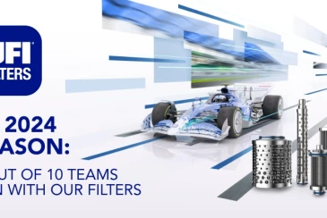 UFI Filters confirms Formula 1 leadership in filtration systems