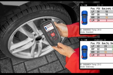Simple TPMS battery status checks with Bartec