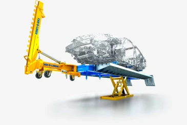 Maximise repair efficiency with the Car-O-Liner BenchRack