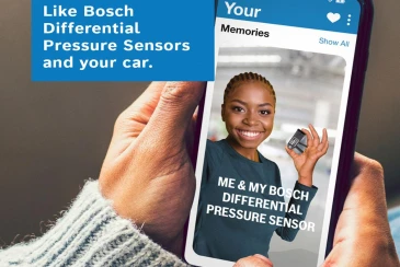 Perfect differential pressure sensors replacements from Bosch