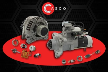 Somora makes 400 additions to CASCO starters and alternators range