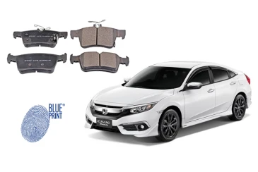Blue Print offer solution to Honda Civic rear brake issue