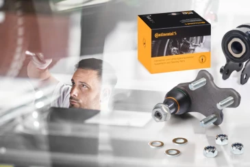 New ball joints and wishbone bushings added to Continental range