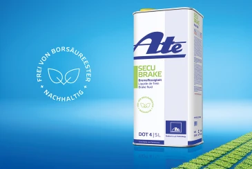 Safe and secure with ATE SecuBrake Brake Fluid 