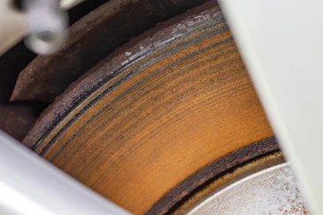 How corrosion affects braking