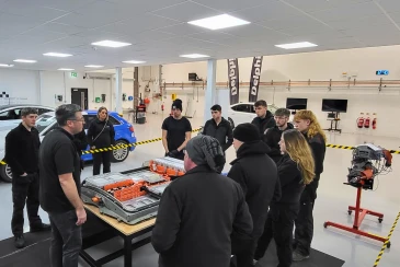 Apprentices go behind the brand at Delphi Academy for enrichment day