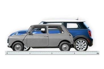 Increased car size causing more parking damage 