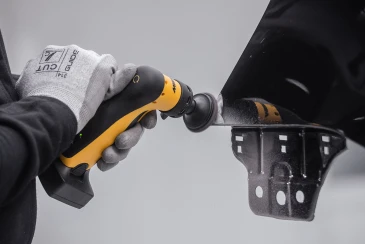 Power and flexibility with the Mirka ANGOS cordless grinder