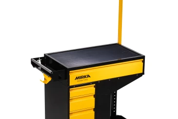 Mirka helps keep bodyshops clean and tidy