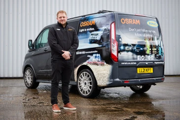 Ring & OSRAM’s new van hits the road