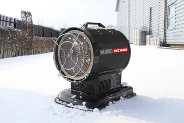 Beat the cold with the Sealey Infrared Multi-fuel Heater