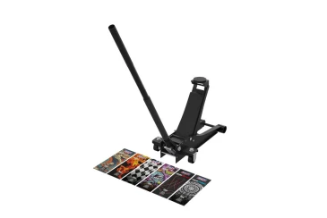 Get a custom jack with interchangeable graphics from Sealey