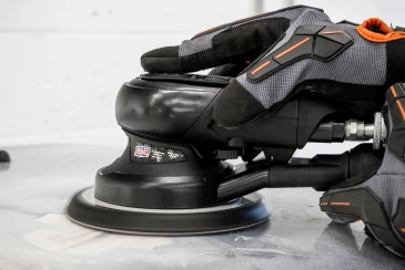Sealey's Self-Contained Dust-Free Air Palm Orbital Sander