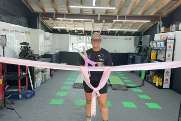 The Womanic gets a workshop makeover