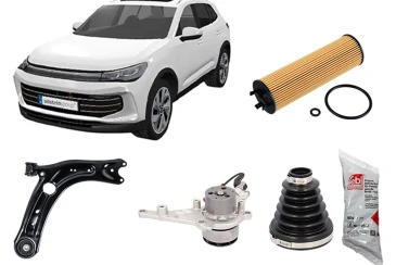 febi highlight Tiguan 3 parts availability