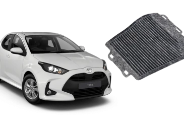 Yaris hybrid cabin filter for traction battery compartment form Blue Print