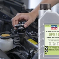 Everything green to go with LIQUI MOLY KFS 18 Radiator Coolant