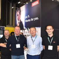 SATA goes live with jet X DIGITAL pro spray gun in Birmingham