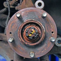 Eliminating brake judder at installation