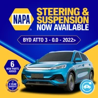 NAPA Offers new Steering &amp; Suspension parts for the BYD ATTO 3