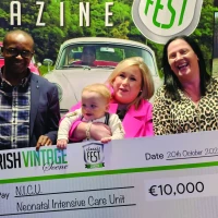 Classic Fest Donates €10,000 to Worthy Cause