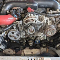 Subaru Legacy timing belt change