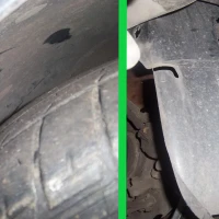 VW Golf nearside front noise