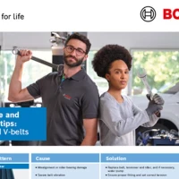Bosch guide to Ribbed V-Belts issues
