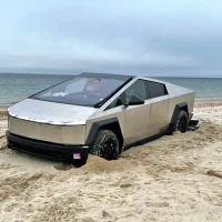 Is Tesla&rsquo;s Cybertruck stuck in the sand?<br />
&nbsp;