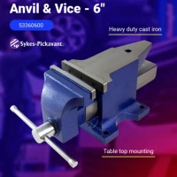 Stability and speed with the Sykes-Pickavant Professional Anvil and Vice
